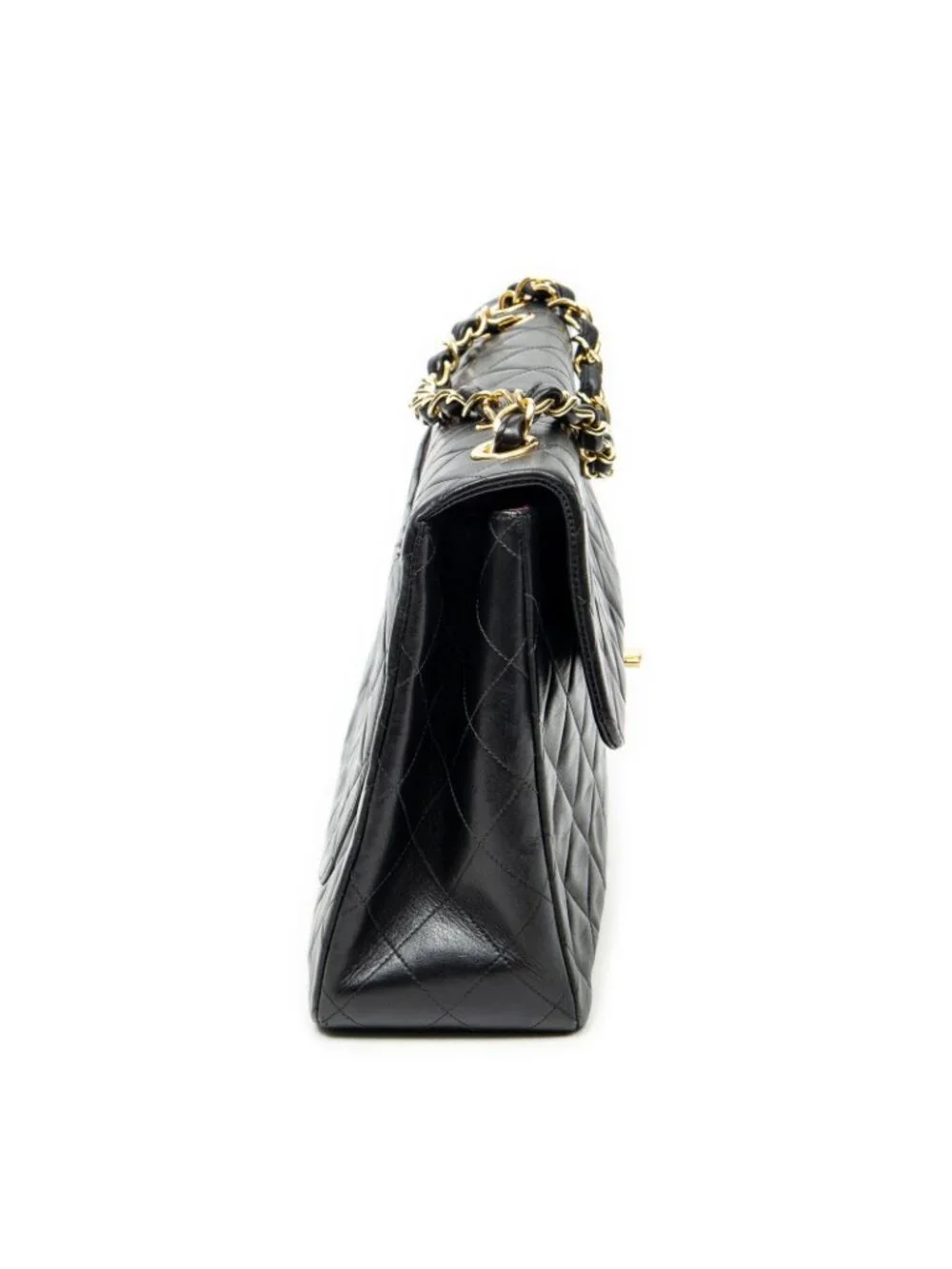 Chanel Maxi Jumbo XL Flap Black Quilted Lambskin Leather